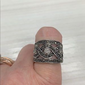 Wide “silver” ring